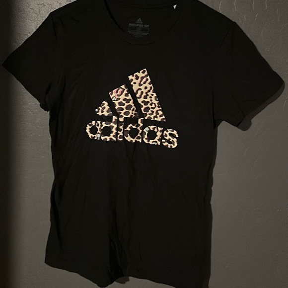 adidas Tops - black cheetah print shirt